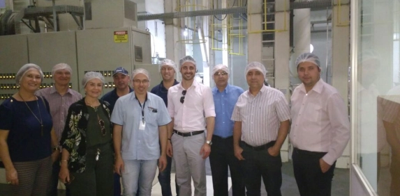 N&uacute;cleo de Neg&oacute;cios realiza visita t&eacute;cnica &agrave; f&aacute;brica do Arroz Rampinelli