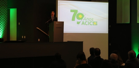 Palestra sobre economia marca celebra&ccedil;&atilde;o pelos 79 anos da Acic
