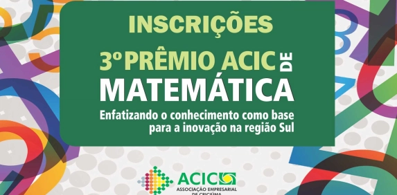 3&deg; Pr&ecirc;mio ACIC de Matem&aacute;tica
