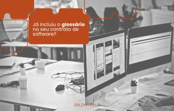 Já incluiu o glossário no seu contrato de software? 