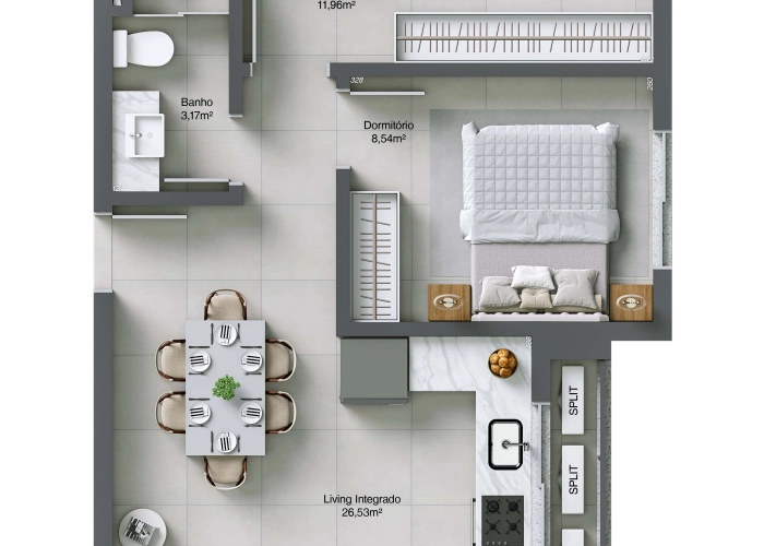Apartamento (Planta 03)