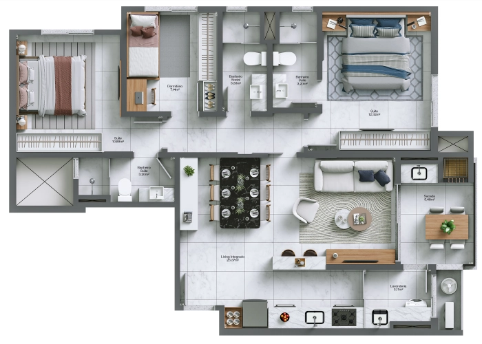 Apartamento (Planta 03)