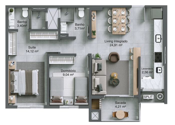 Apartamento (Planta 04)