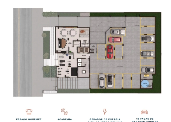 Garagens (Pavimento 02)