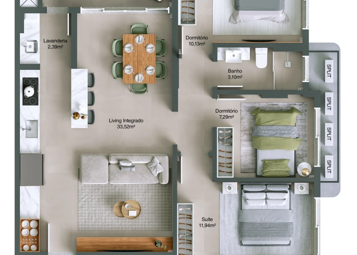 Apartamento (Planta 02)