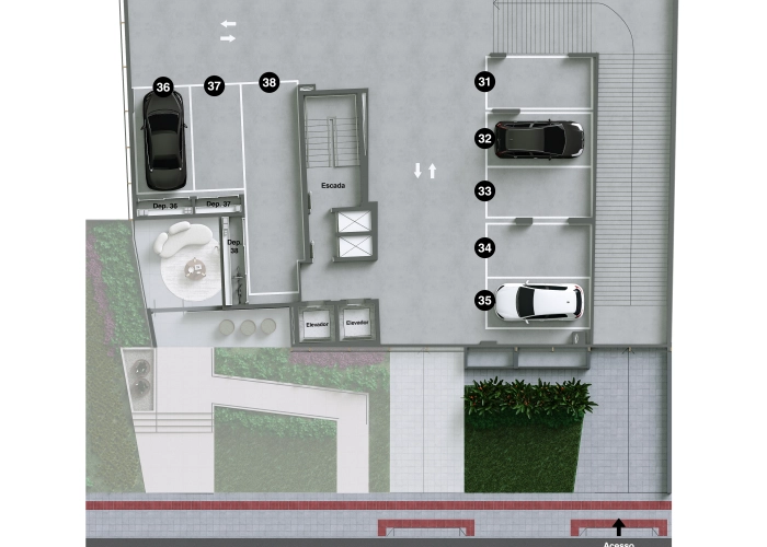 Garagens (Planta Pavt. 02)