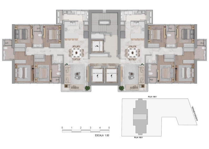 Apartamento (Planta tipo 01)