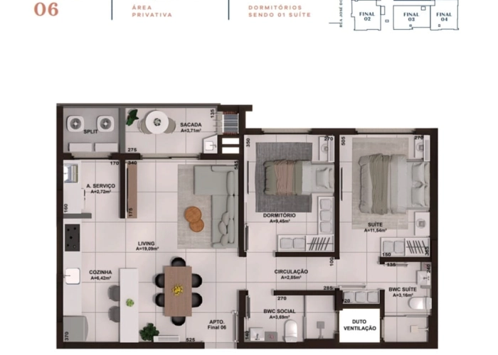Apartamento (Planta 06)