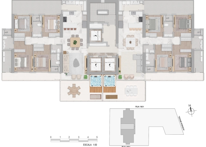 Apartamento (Planta Diferenciada 01)