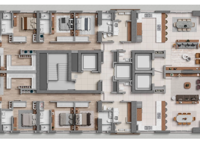Apartamento (Planta Andar 01)