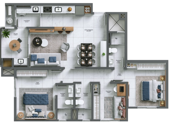 Apartamento (Planta 02)