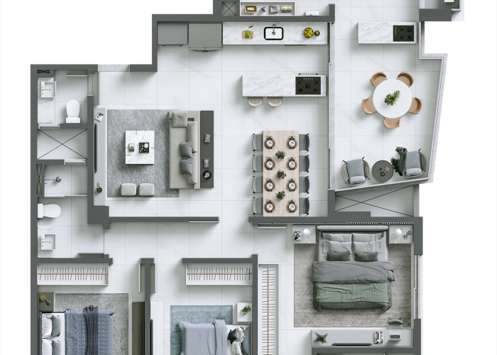 Apartamento (Planta 01)