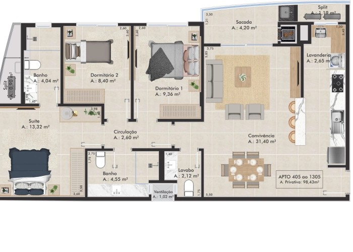 Apartamento (Planta 05)