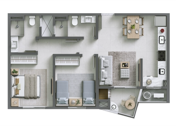 Apartamento (Planta 03)