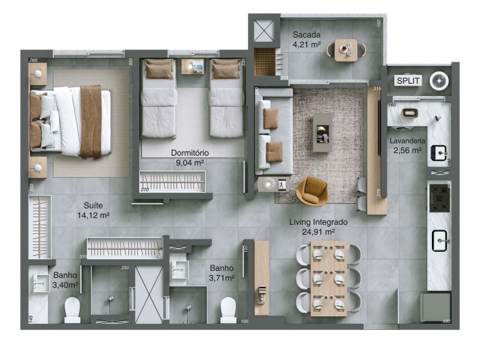 Apartamento (Planta 03)