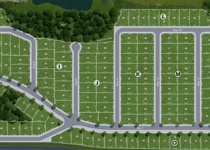 Planta de Implantação