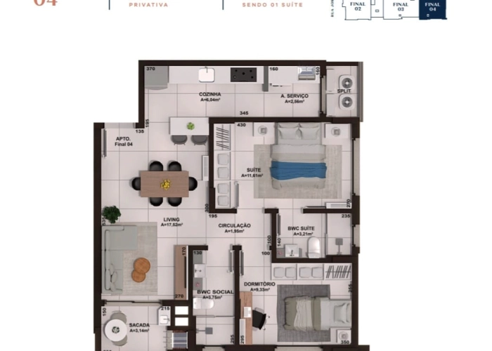 Apartamento (Planta 04)