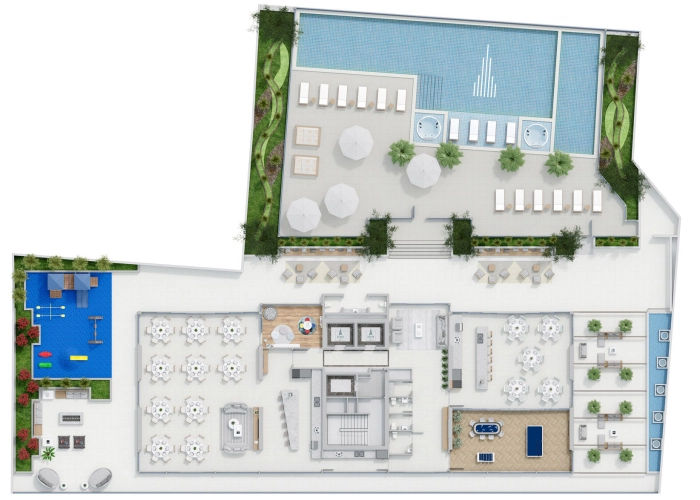 Planta (&Aacute;reas de Lazer)