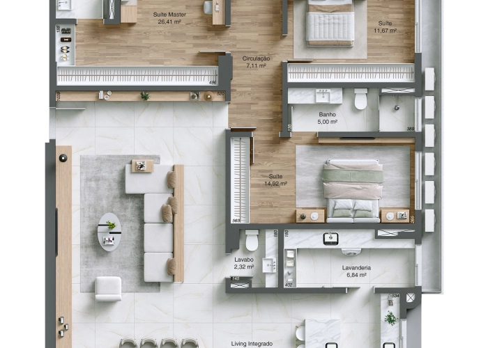 Apartamento (Planta 03)