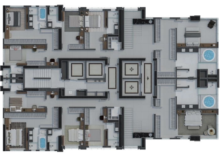 Apartamento (Planta Duplex Inferior)