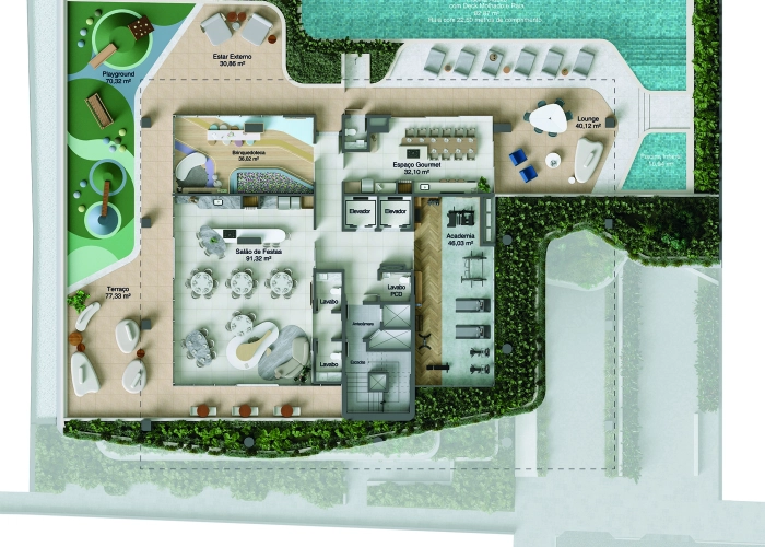 &Aacute;reas de Lazer 