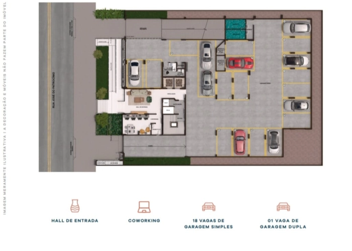 Áreas de Lazer (Planta Térrea)