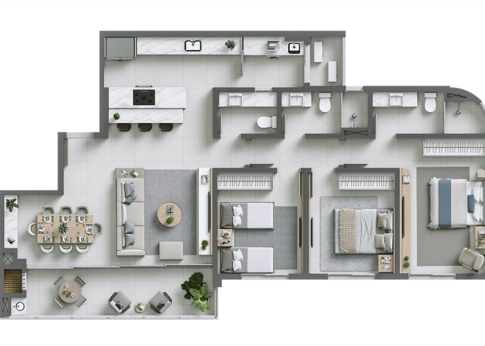 Apartamento (Planta 02)