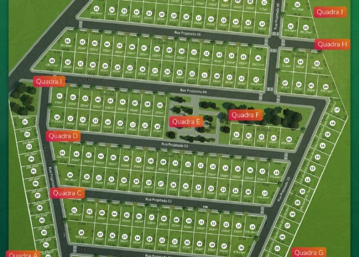 Planta de Implantação