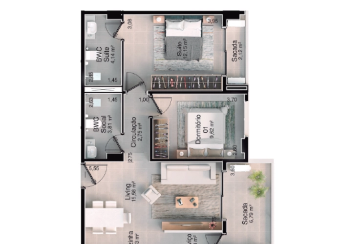 Apartamento (Planta 04)