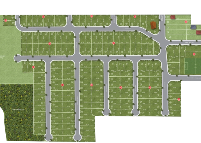 Planta de Implantação