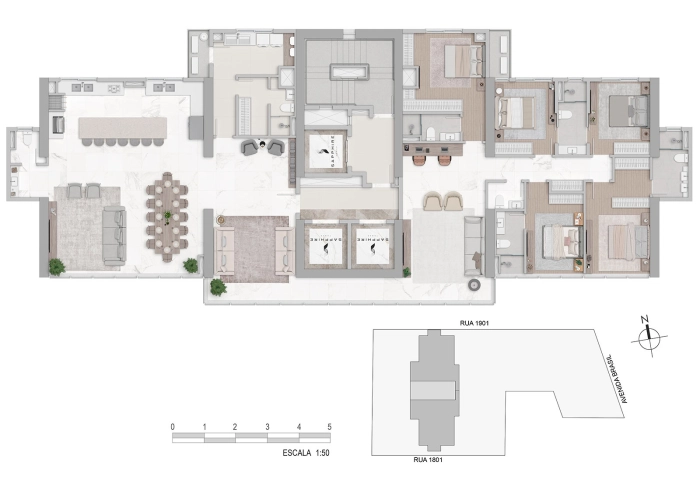 Apartamento (Planta Master 01)