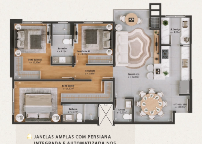 Apartamento (Planta 02)