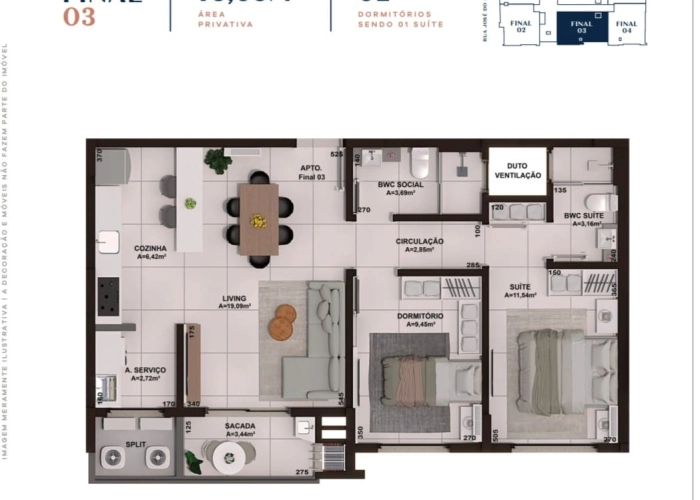 Apartamento (Planta 03)