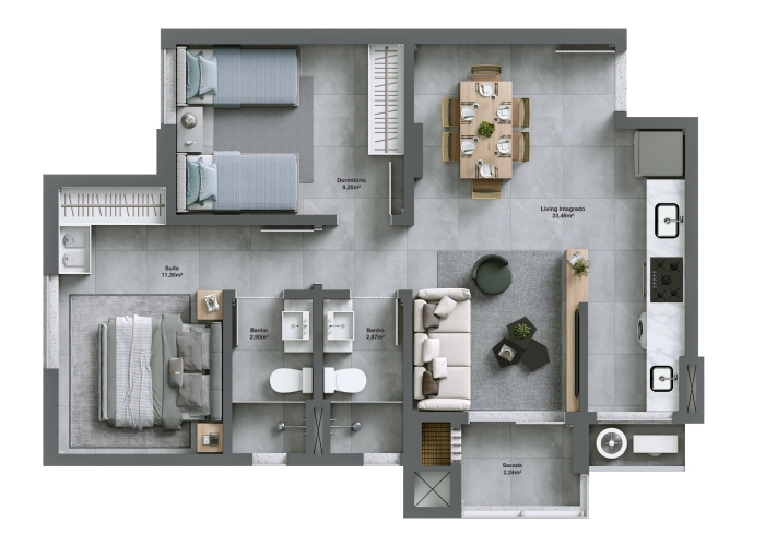 Apartamento (Planta 05)