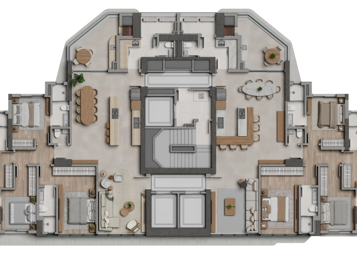 Apartamento (Andar Planta Tipo)
