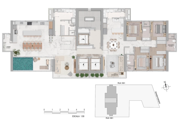 Apartamento (Planta Duplex Inferior)