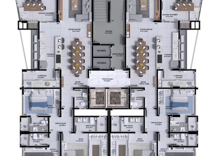 Apartamentos (Planta)