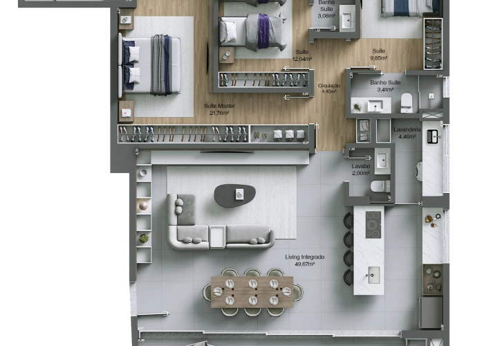 Apartamento (Planta 02)