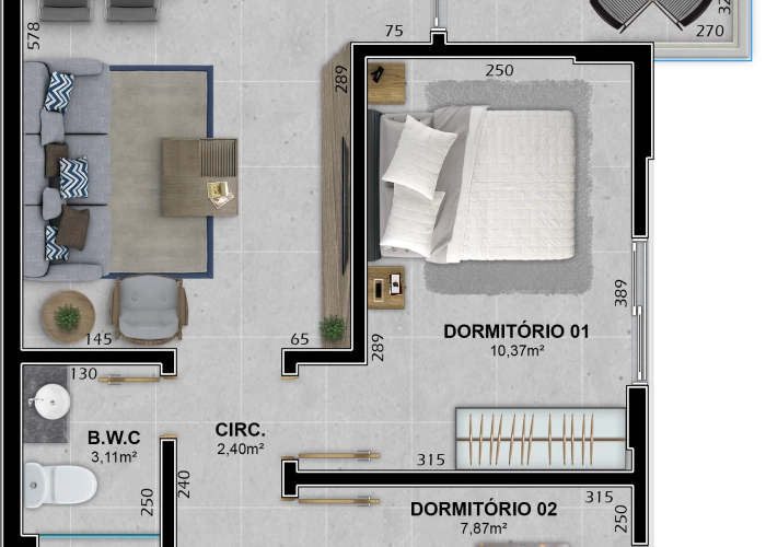 Apartamento (Planta 03)