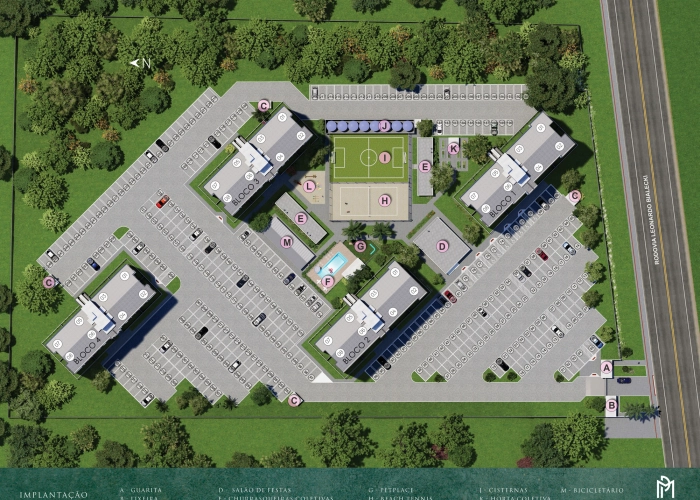 Planta de Implanta&ccedil;&atilde;o