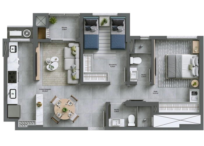 Apartamento (Planta 03)