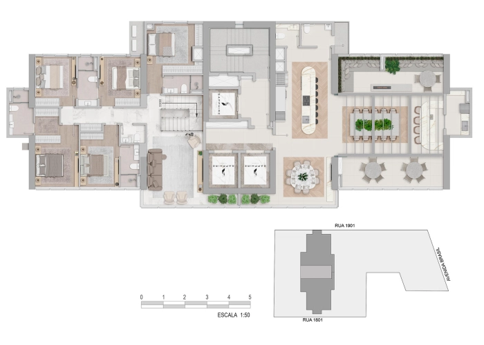 Apartamento (Planta Duplex Superior)