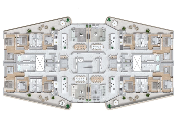 Apartamento (Planta Andar 01)