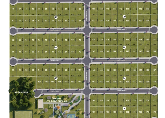 Planta de Implantação