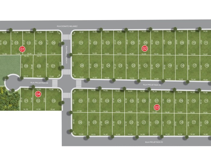 Planta de Implantação