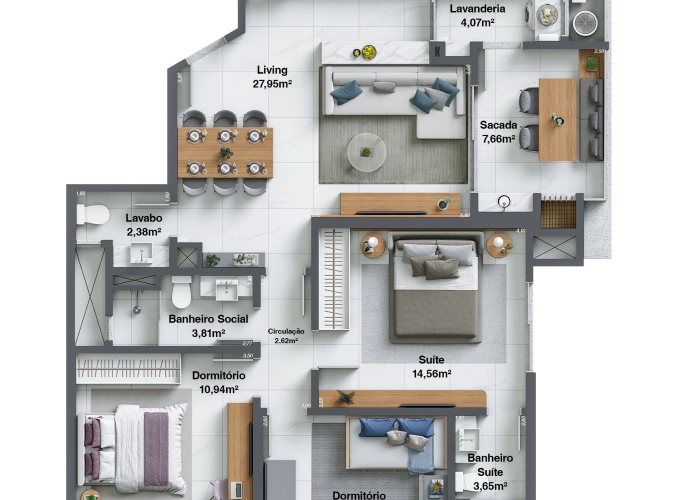 Apartamento (Planta 01)