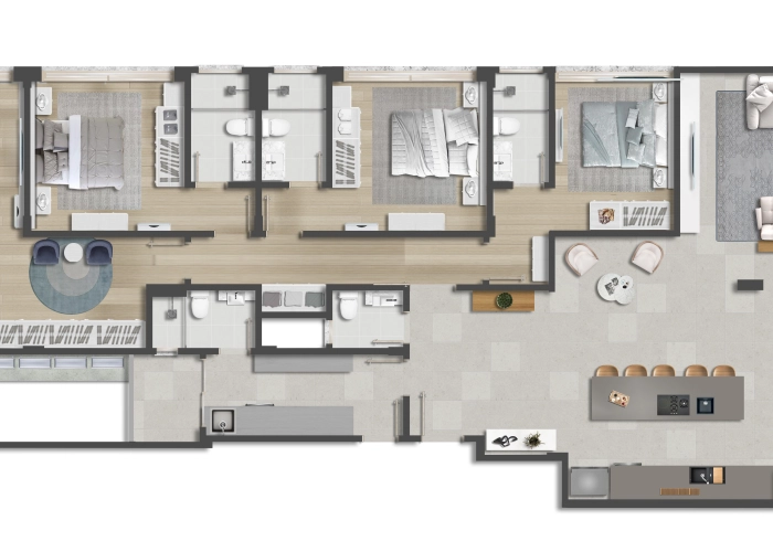 Apartamento (Planta 01)