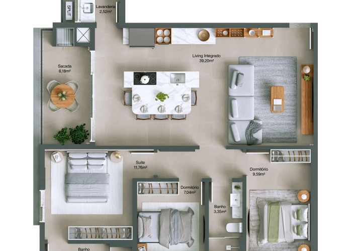 Apartamento (Planta 03)