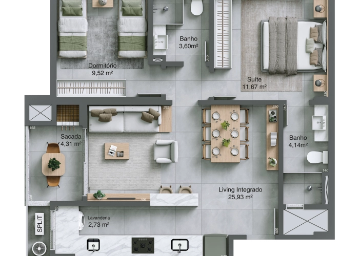 Apartamento (Planta 05)