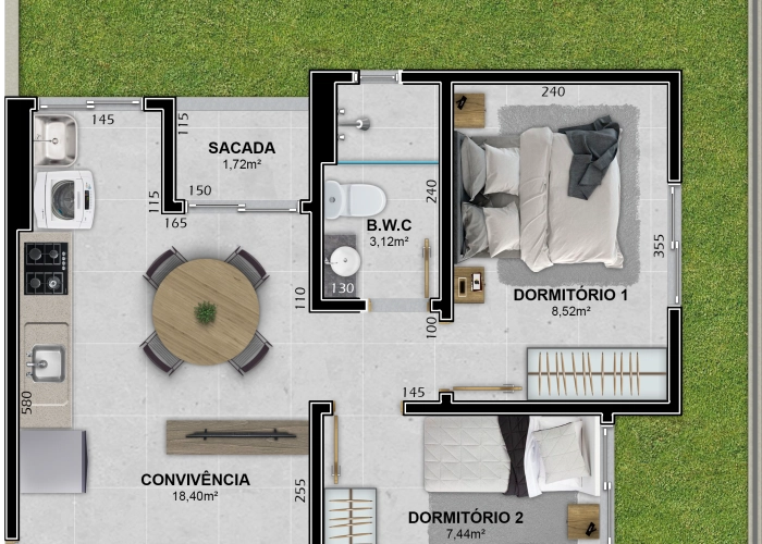 Apartamento (Planta 01)